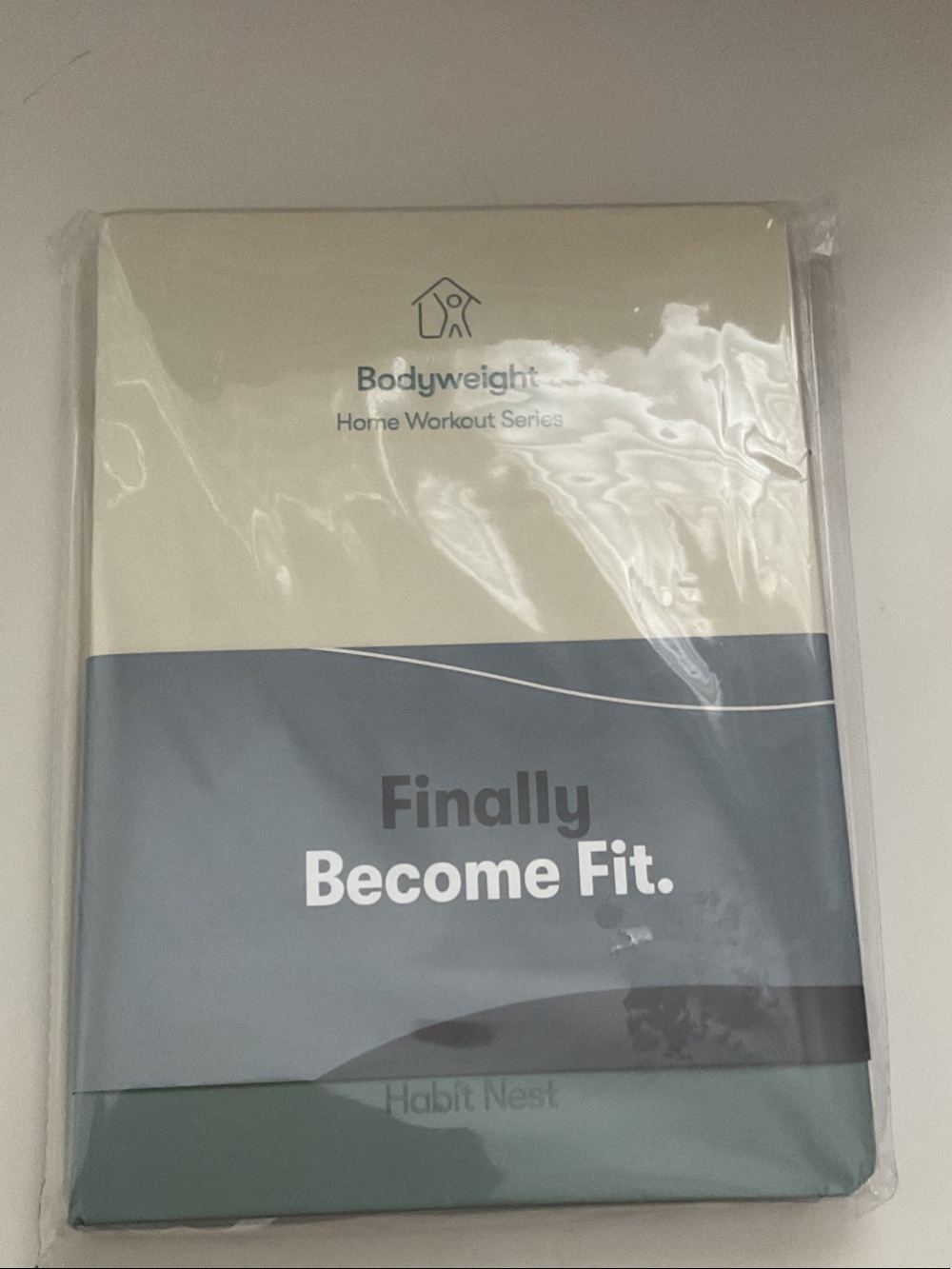 Bodyweight Home Workout Journal - Sage/Gray